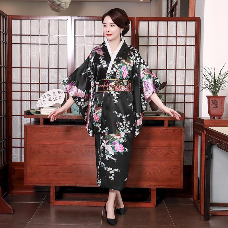 Japanese Satin Kimono – Masks Japanese Oni