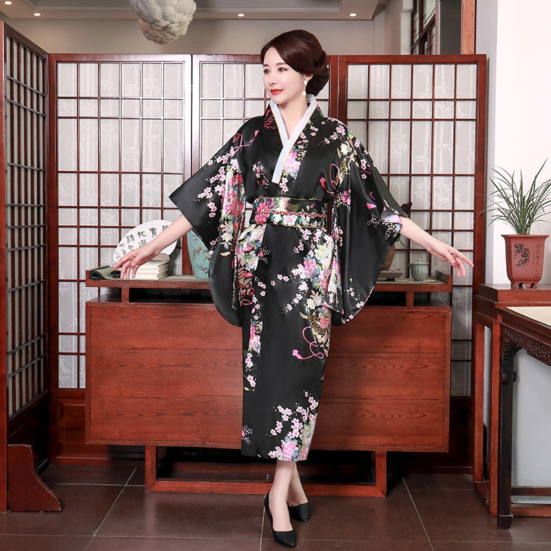multicolor kimono