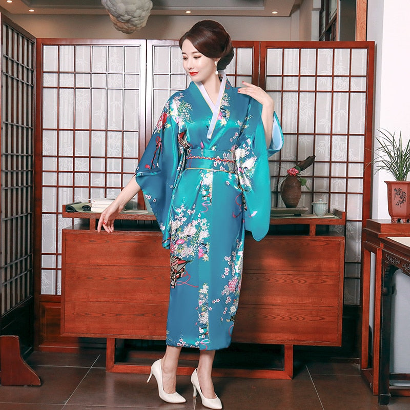 multicolor kimono