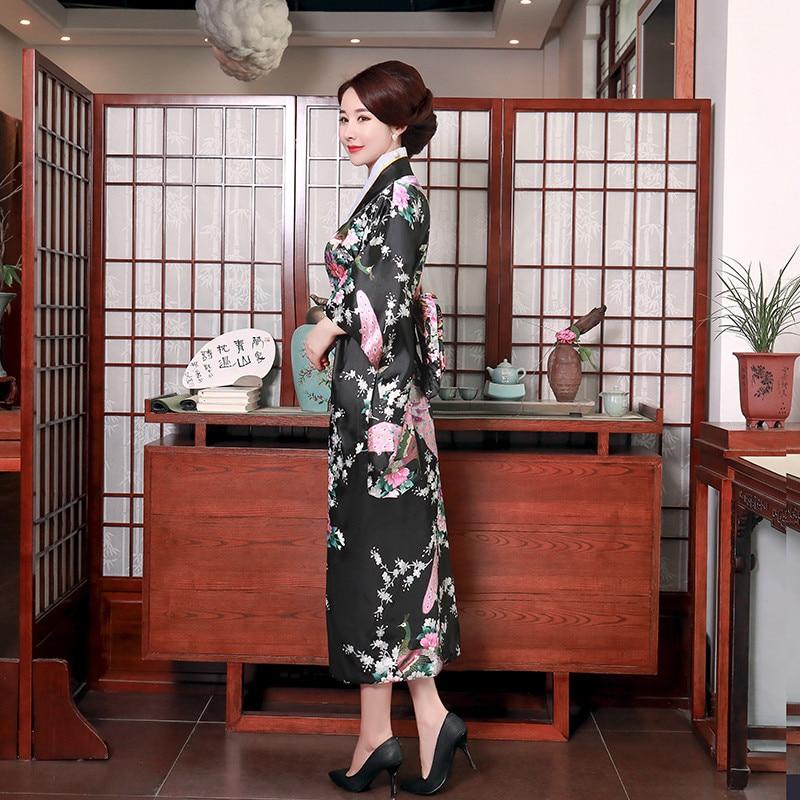 satin kimono
