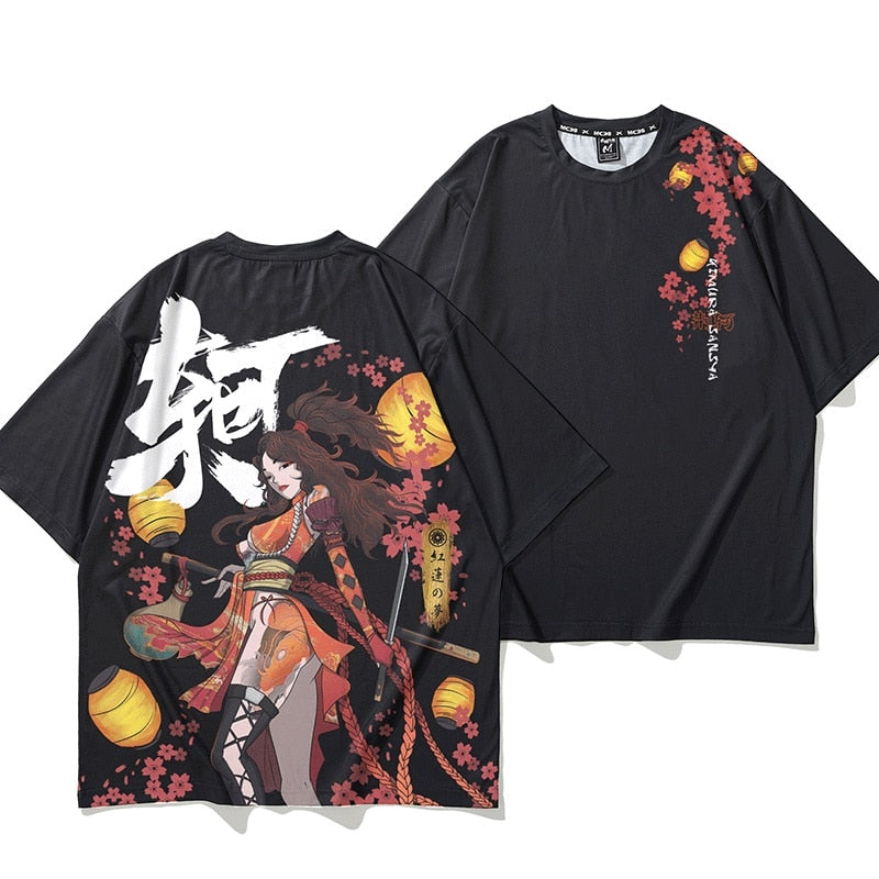 warrior girl t-shirt