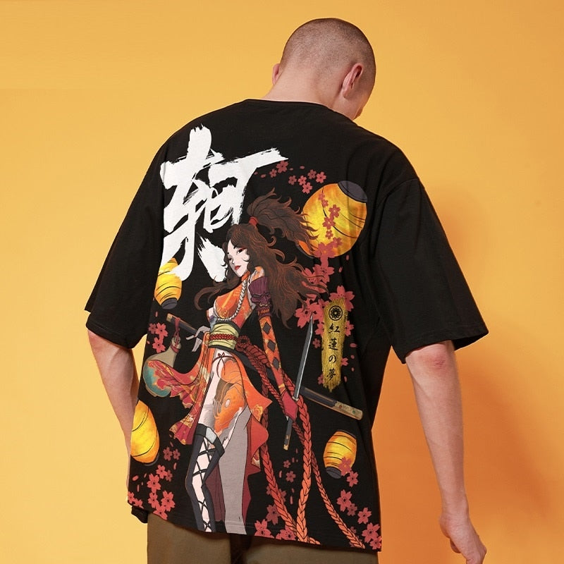 warrior girl t-shirt