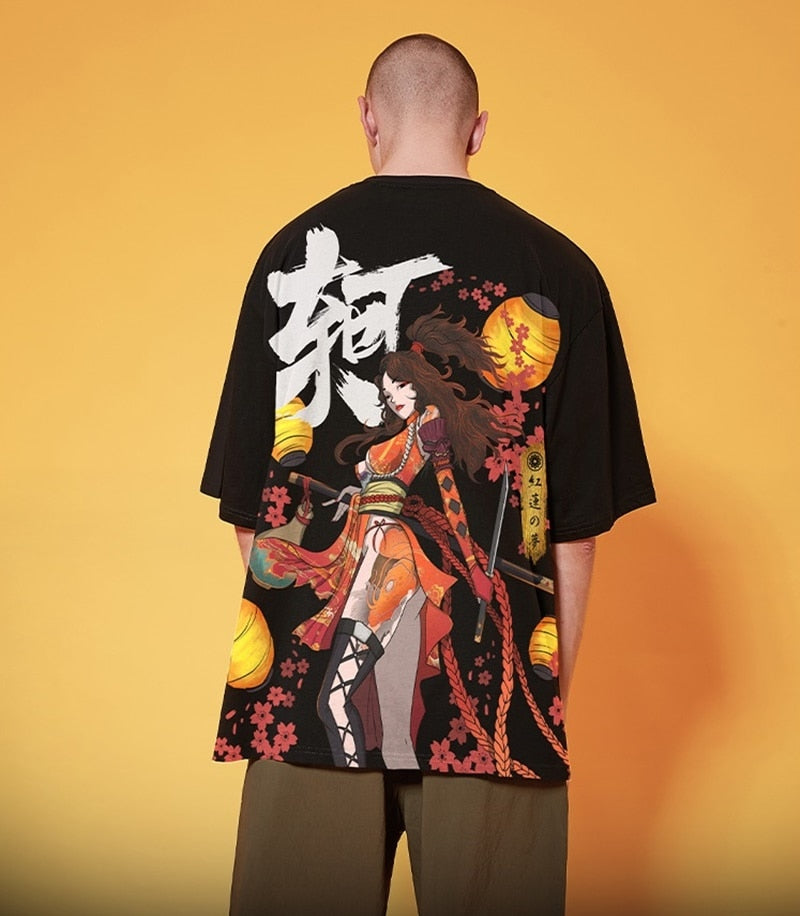 warrior girl t-shirt