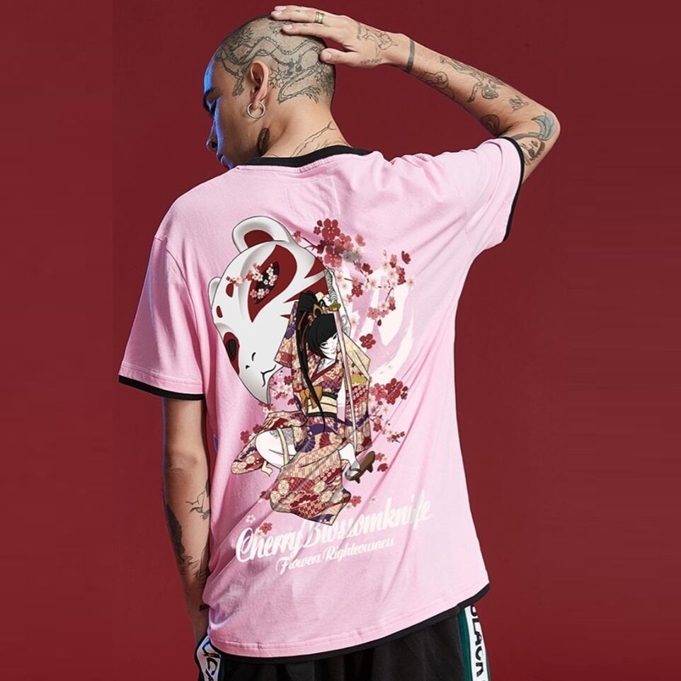 kitsune blossom t-shirt