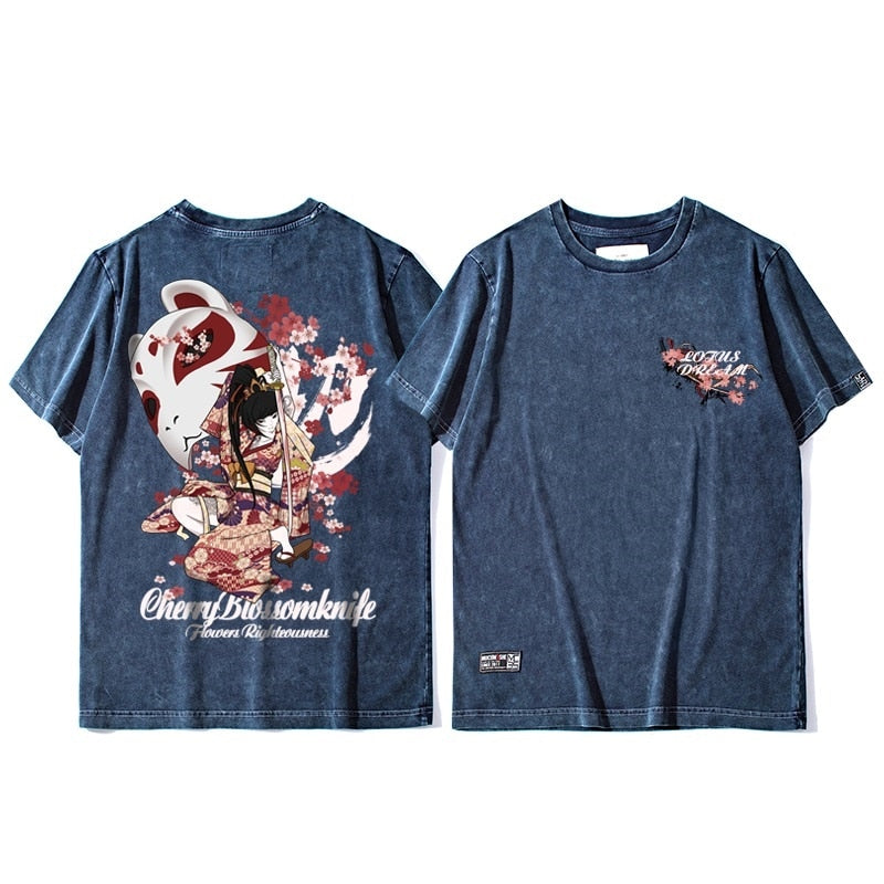 kitsune blossom t-shirt