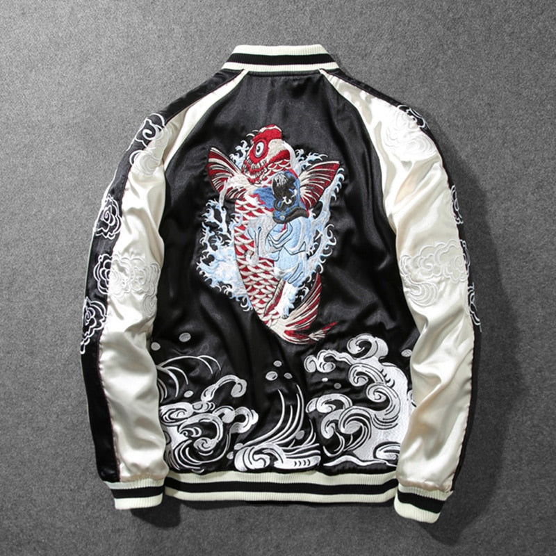 Sukajan Jacket Koi Carp