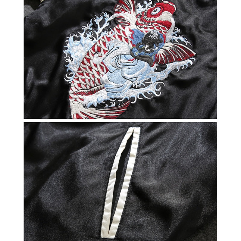 Sukajan Jacket Koi Carp