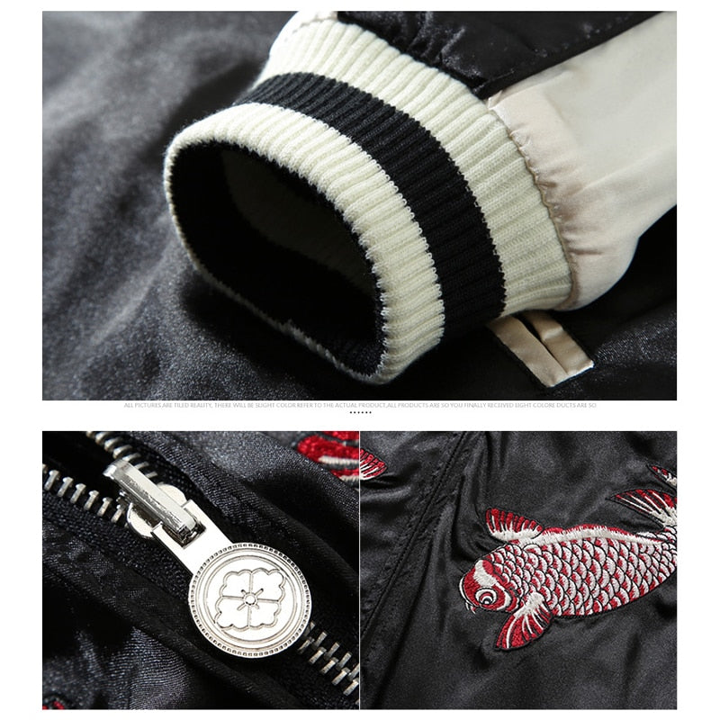 Sukajan Jacket Koi Carp