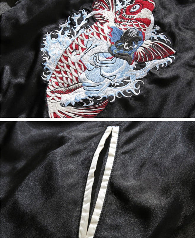 Sukajan Jacket Koi Carp