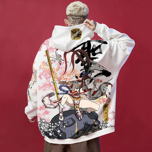 onna geisha hoodie