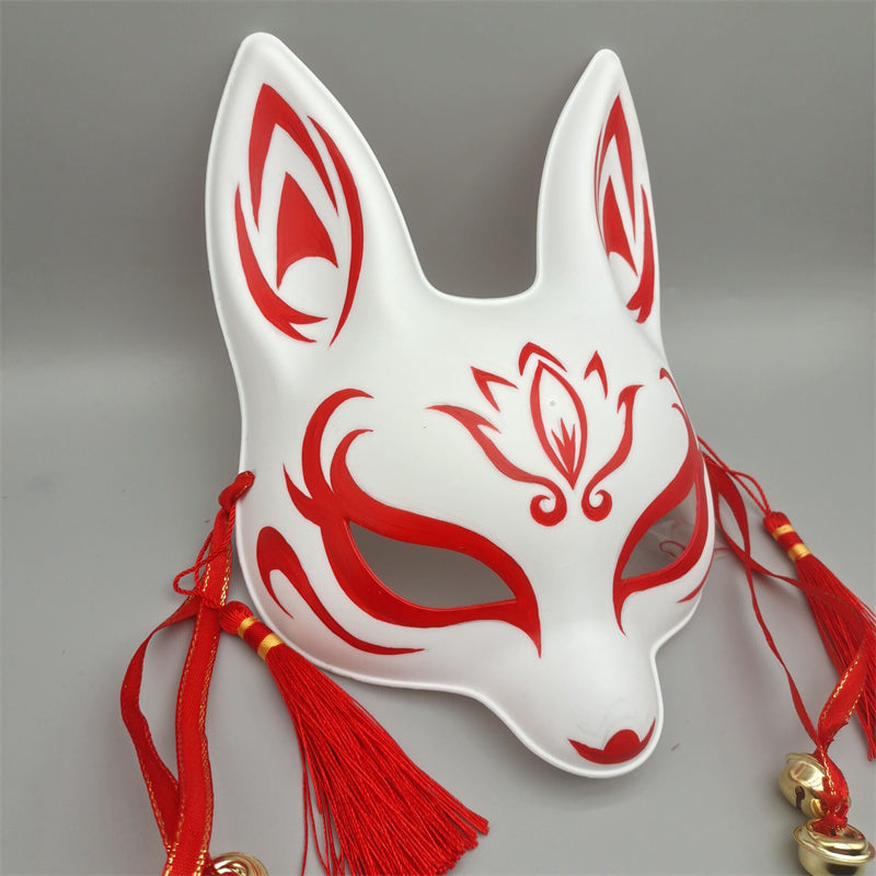 Red Sky Kitsune Mask