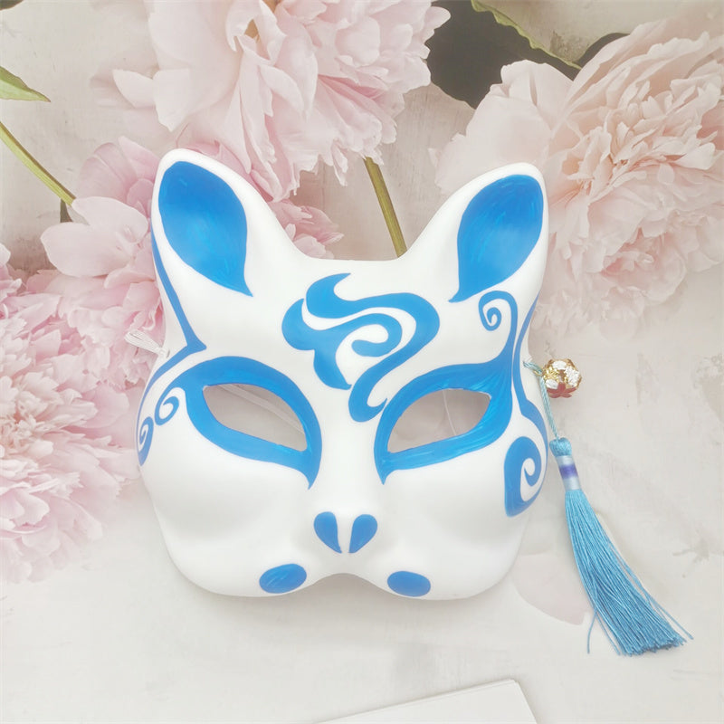 Blue Flame Kitsune Mask