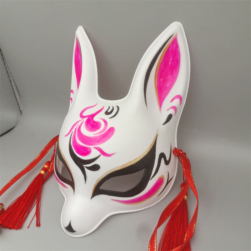 Celestial Vortex Fox Mask – Japanese Oni Masks