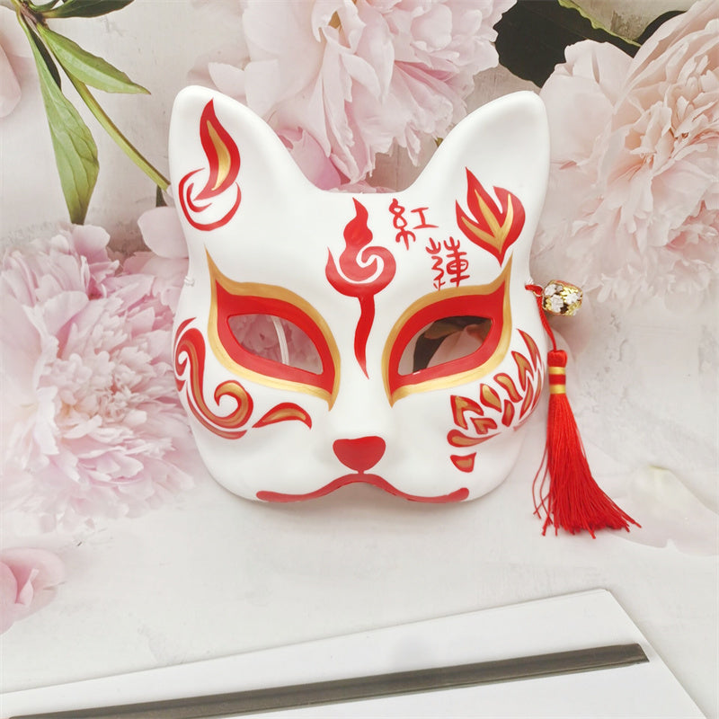 Fox Demon Vibrato Mask Japanese Style