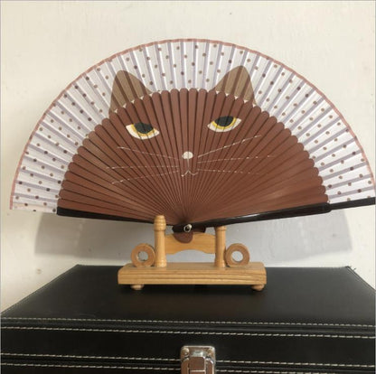 Cartoon Cat Japanese Hand fans - product image 3