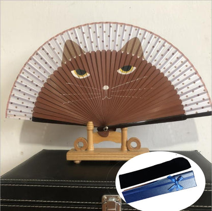 Cartoon Cat Japanese Hand fans - product image 4