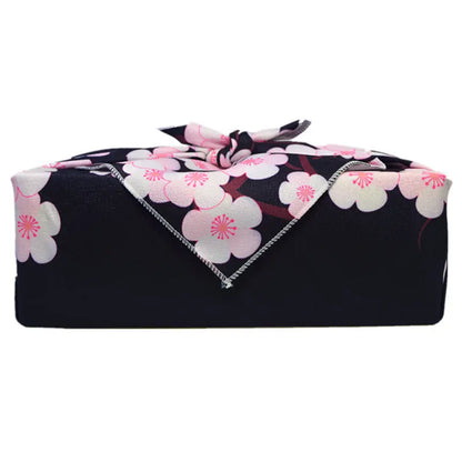 Japanese Flower Wrapping Black Cloth Furoshiki - product image 6