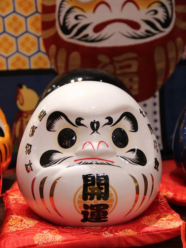 Ceramic Japanese Daruma Doll