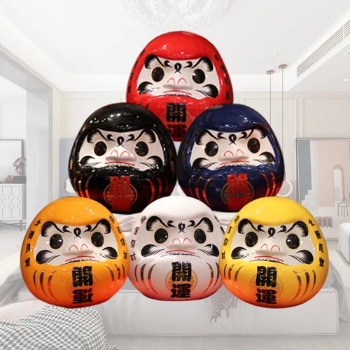 Ceramic Japanese Daruma Doll