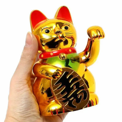Gold Maneki Neko Lucky Cat - product image 5
