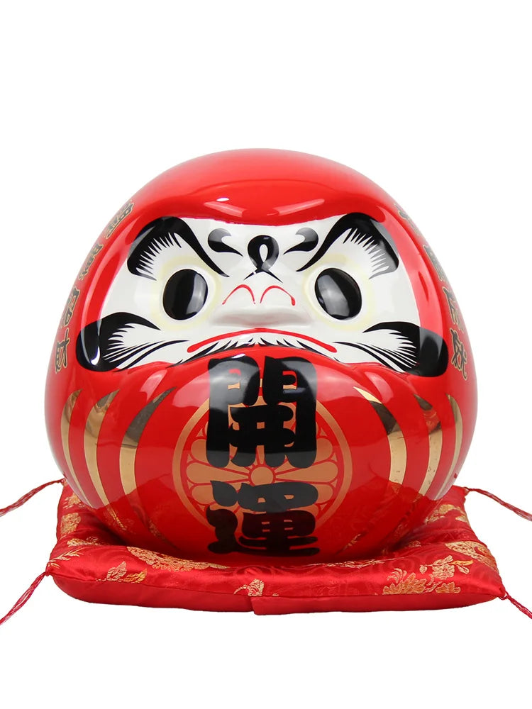 Ceramic Japanese Daruma Doll