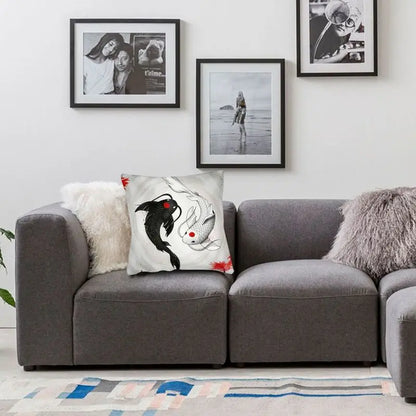 Japanese Koi Fish Cushion Cover - product image 6