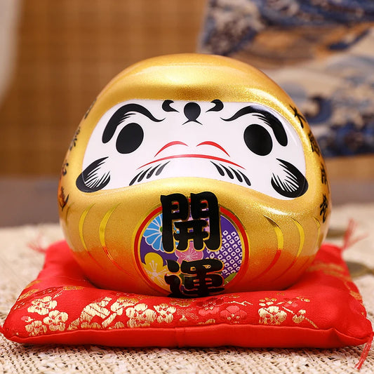 Japanese Daruma Doll Piggy Bank