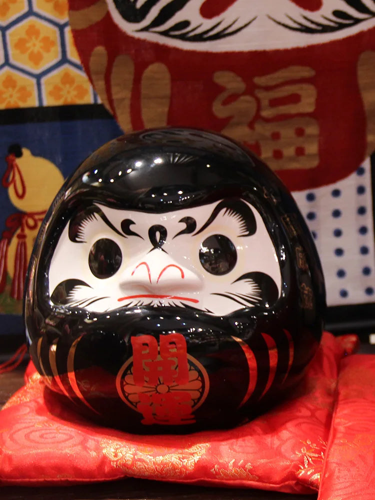 Ceramic Japanese Daruma Doll