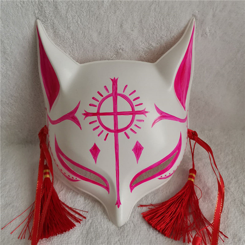 Japanese Anime Demon Half Fox Mask