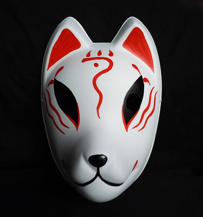 Japanese Fox Mask Demon Kitsune Cosplay