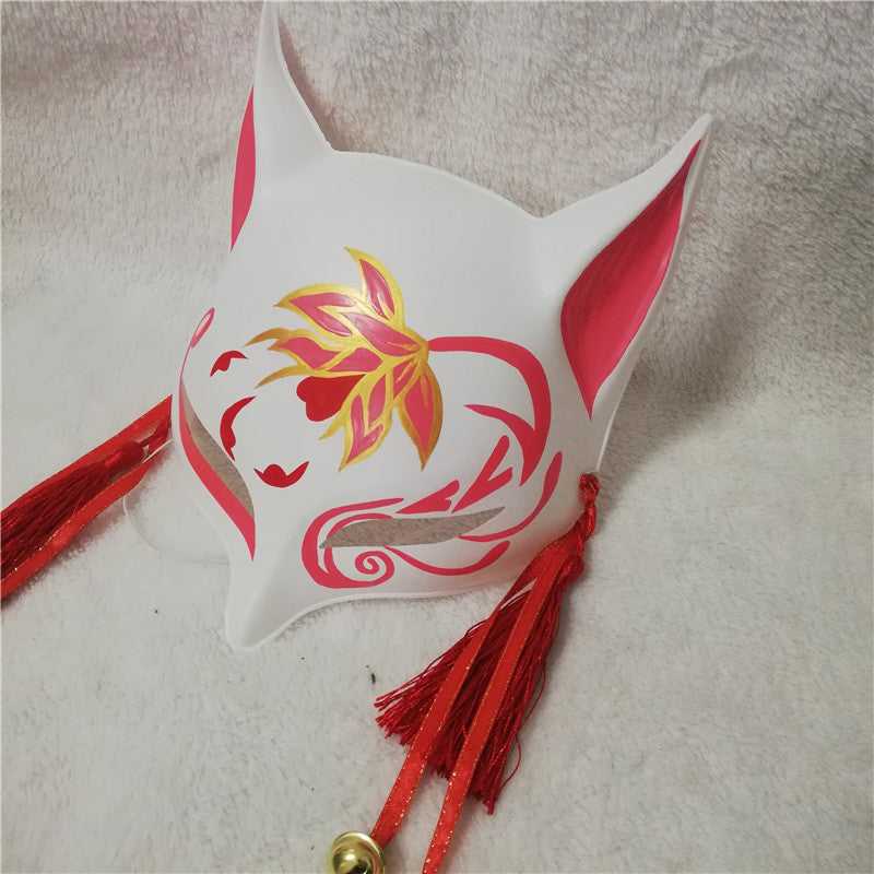 Kasai Flame Spirit Kitsune Mask