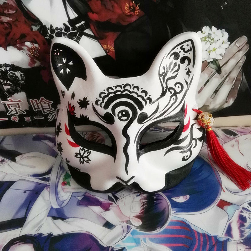 Kitsune Anime Fox Mask