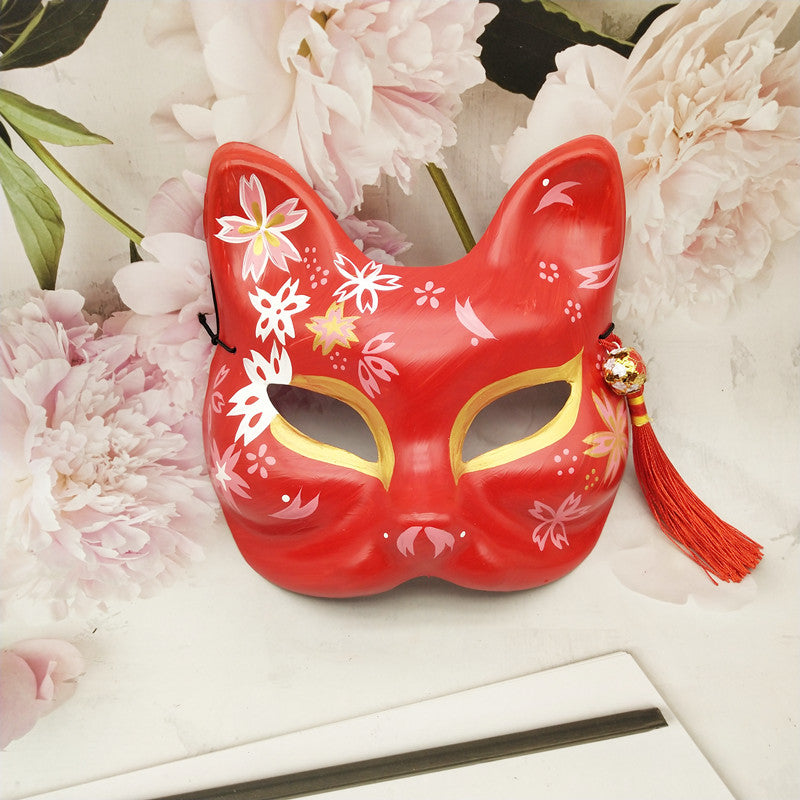 Neko Halloween Kitsune Mask