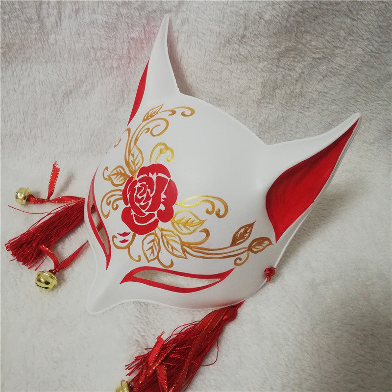 Nine-Tailed Night kitsune Mask