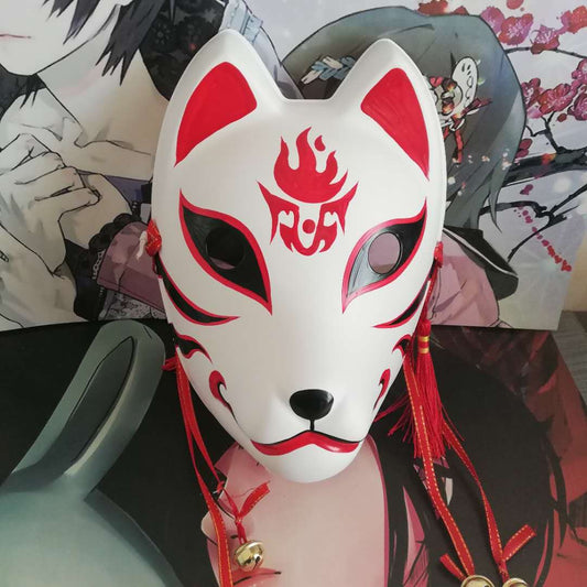 Ornate Spirit Kitsune Mask