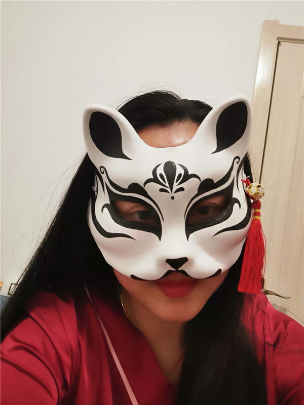 Radiant Foxfire Kitsune Mask