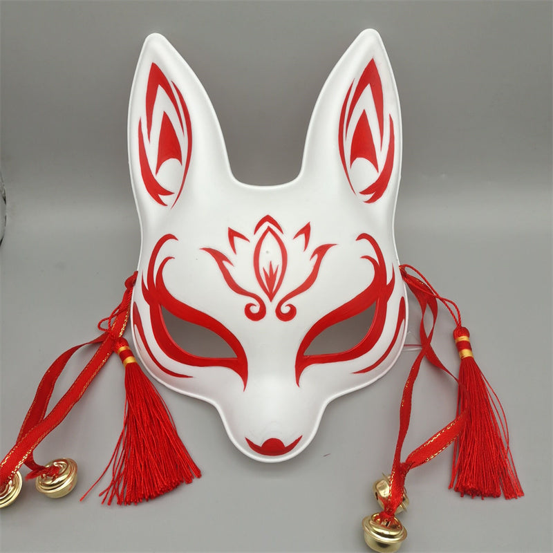 Red Sky Kitsune Mask