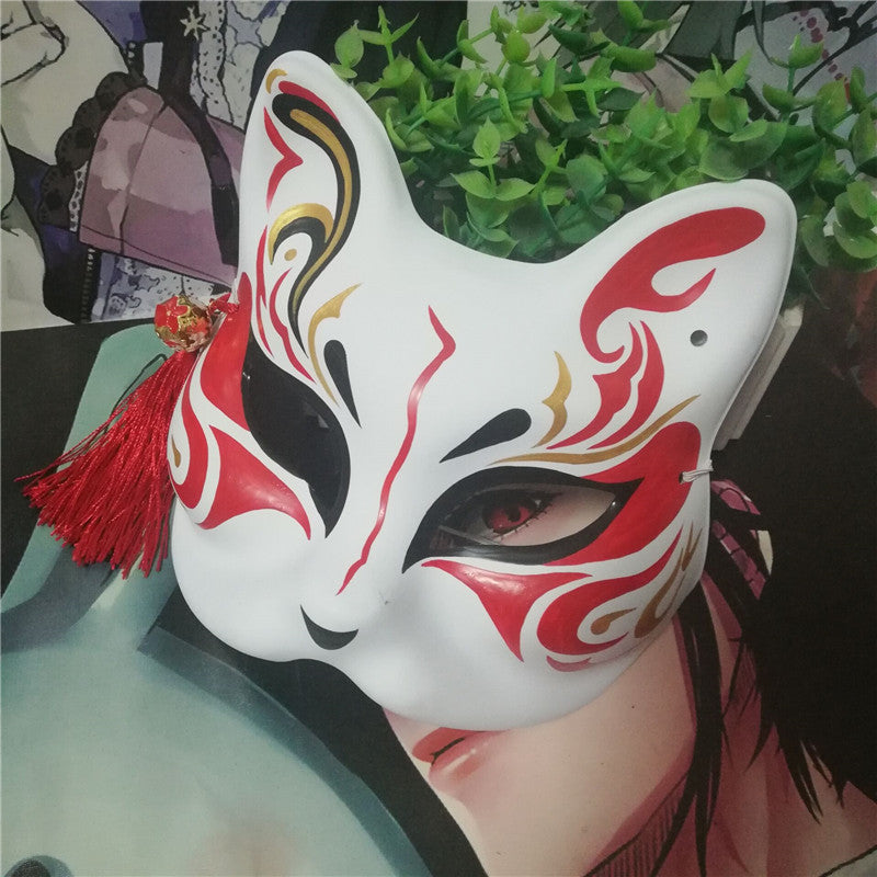 Redfire Warden Kitsune Mask