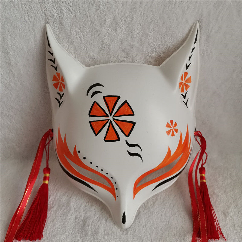 Ruby Dusk Kitsune Mask