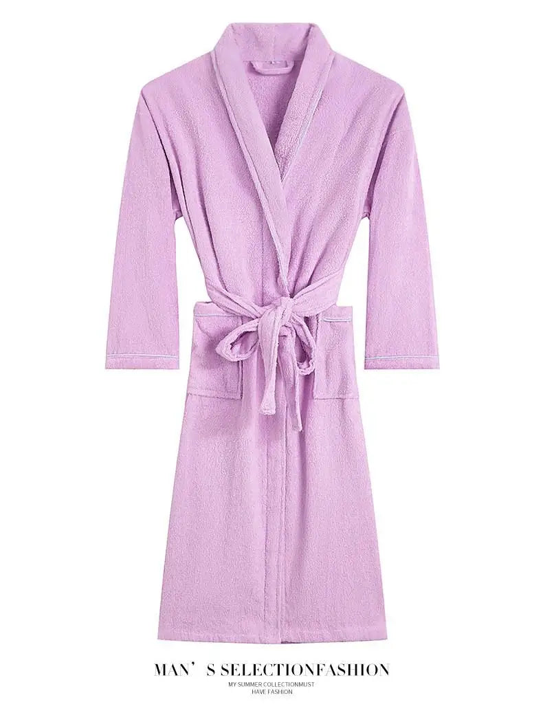 Light Robe Japanese Japanese Couples Long Thick Robe – Japanese Oni Masks