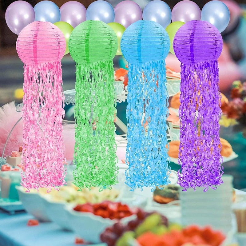 Jellyfish Style Paper Lanterns