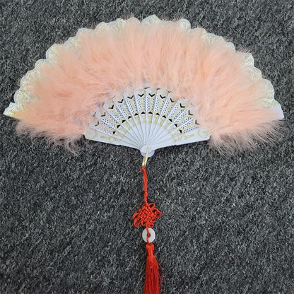 Japanese Folding Feather Hand Fan - product image 36