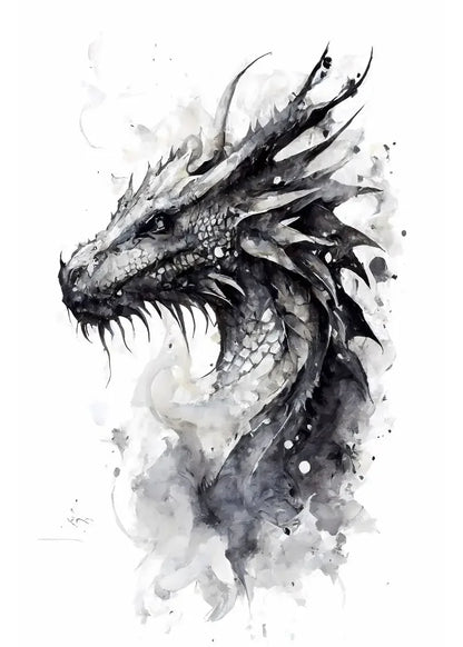 Japanese Dragon Canvas Painting - product image 17