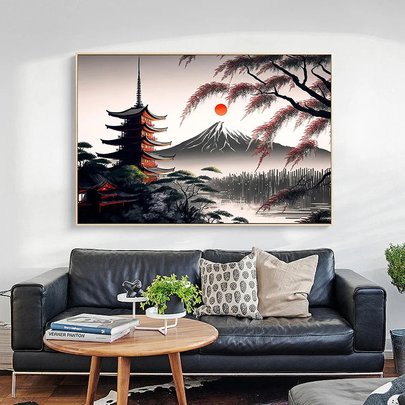 Japanese Landscape Poster