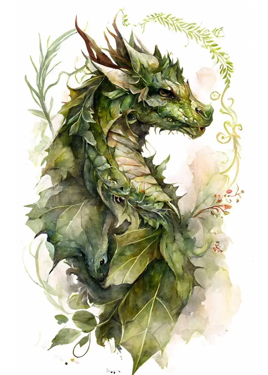 Japanese Dragon Canvas Painting