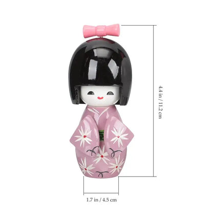 2 Pcs Japanese Kokeshi Dolls - product image 5