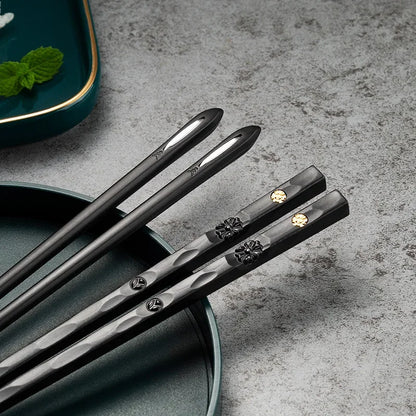Japanese Metal Chopsticks 5 Pairs - product image 3