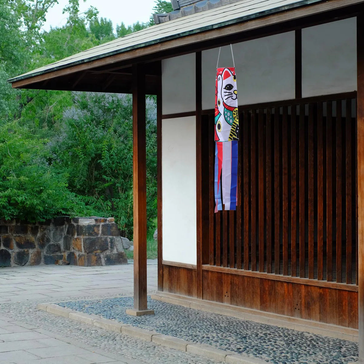 Japanese Maneki Neko Koinobori