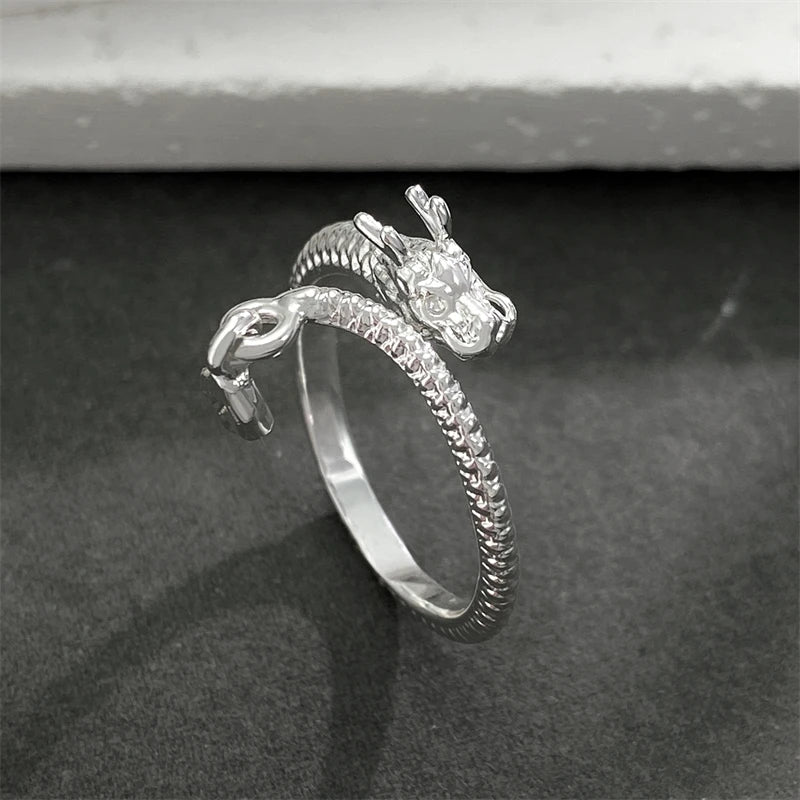 Zodiac Dragon Finger Ring