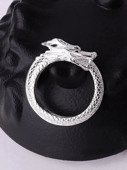 Silver Color Dragon Ring - product image 4